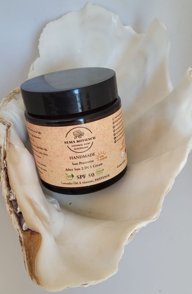 Güneş Kremi SPF 50 2in1 (Öncesi ve Sonrası Krem)