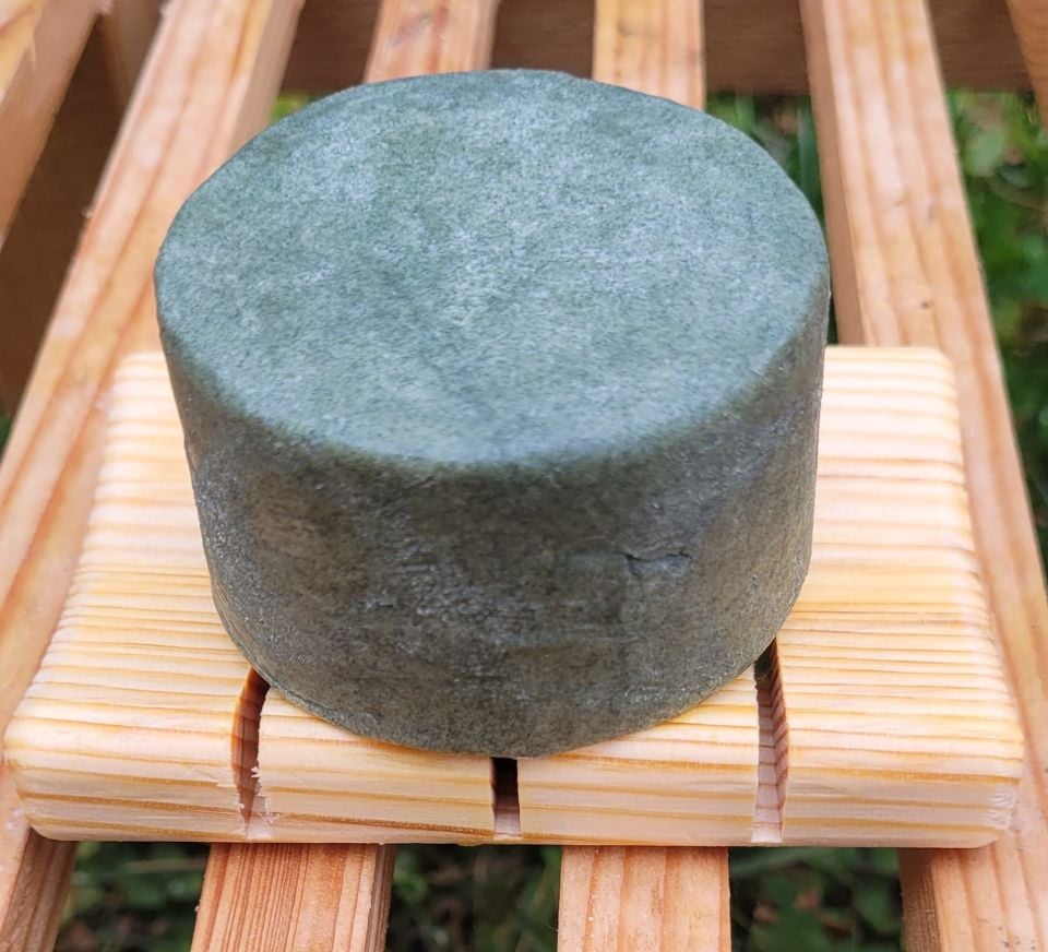 Kuru Saçlar için Gotu Kolalı Doğal Katı Şampuan,2 IN 1